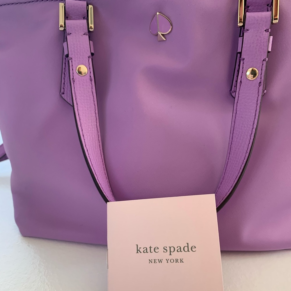 Kate Spade Taylor Cross Body Canvas, Iris Bloom